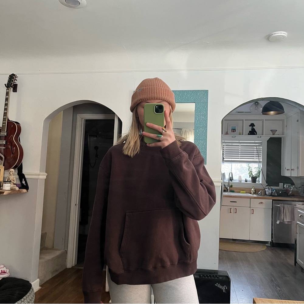 Quiksilver Dark Brown sweatshirt